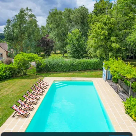 Crazy Les Terres Douces 28 - Heated Pool - Basket - 2h Paris - 31p Villa