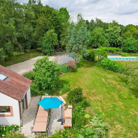 Crazy Les Terres Douces 28 - Heated Pool - Basket - 2h Paris - 31p Villa *