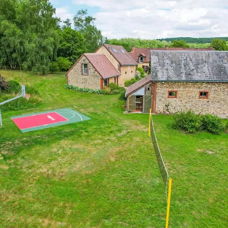 Crazy Les Terres Douces 28 - Heated Pool - Basket - 2h Paris - 31p Saint-Bomer (Eure-et-Loir)