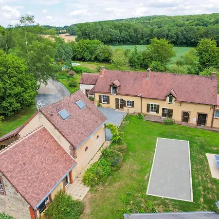 Villa Crazy Les Terres Douces 28 - Heated Pool - Basket - 2h Paris - 31p *