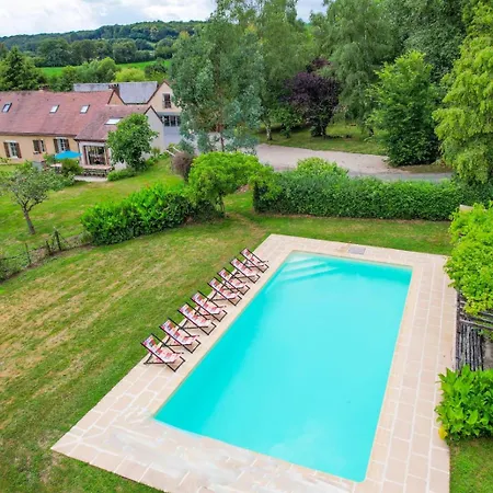 Crazy Les Terres Douces 28 - Heated Pool - Basket - 2h Paris - 31p *