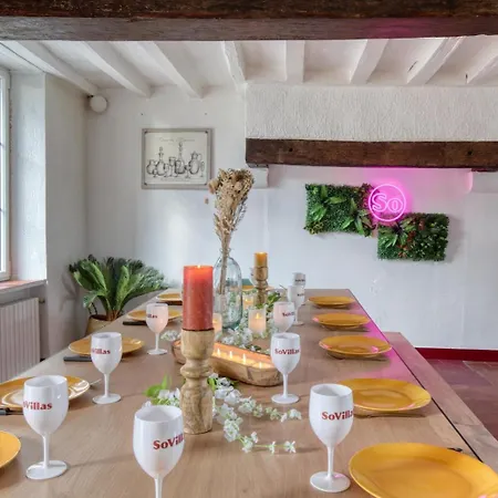 Crazy Les Terres Douces 28 - Heated Pool - Basket - 2h Paris - 31p Villa