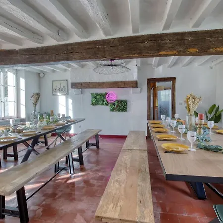 Crazy Les Terres Douces 28 - Heated Pool - Basket - 2h Paris - 31p * Saint-Bomer (Eure-et-Loir)