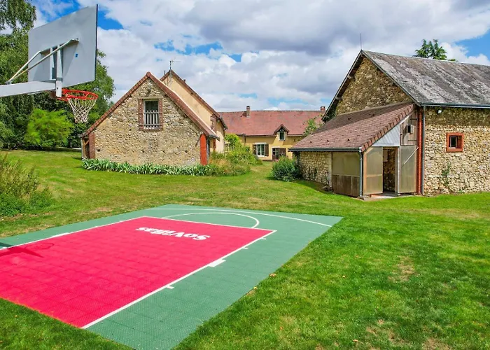 Crazy Les Terres Douces 28 - Heated Pool - Basket - 2h Paris - 31p *