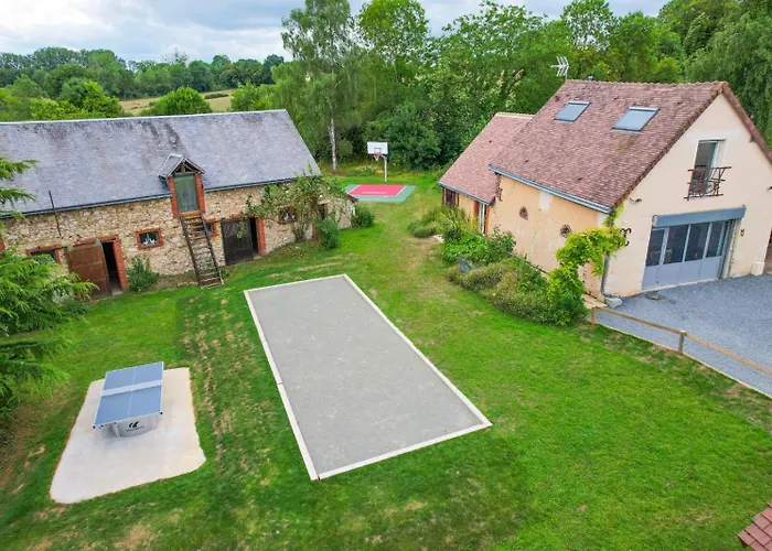 Crazy Les Terres Douces 28 - Heated Pool - Basket - 2h Paris - 31p Saint-Bomer (Eure-et-Loir)