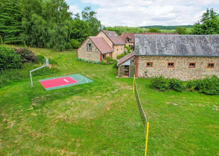 Crazy Les Terres Douces 28 - Heated Pool - Basket - 2h Paris - 31p Saint-Bomer (Eure-et-Loir)