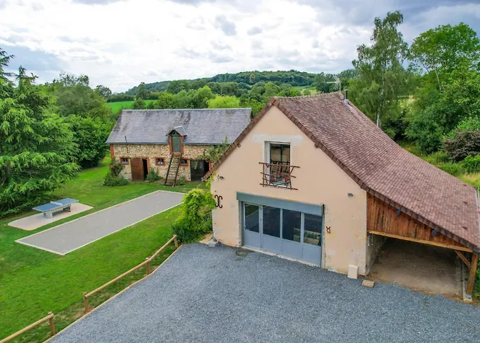 Crazy Les Terres Douces 28 - Heated Pool - Basket - 2h Paris - 31p Saint-Bomer (Eure-et-Loir)