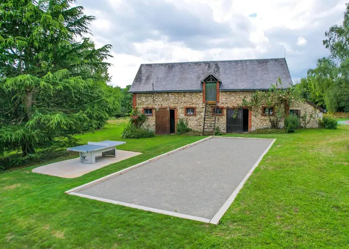 Villa Crazy Les Terres Douces 28 - Heated Pool - Basket - 2h Paris - 31p