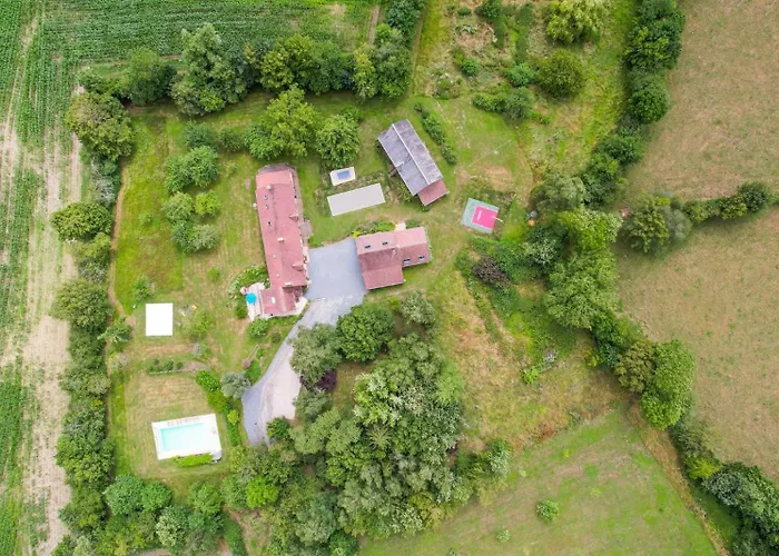 Villa Crazy Les Terres Douces 28 - Heated Pool - Basket - 2h Paris - 31p Saint-Bomer (Eure-et-Loir)