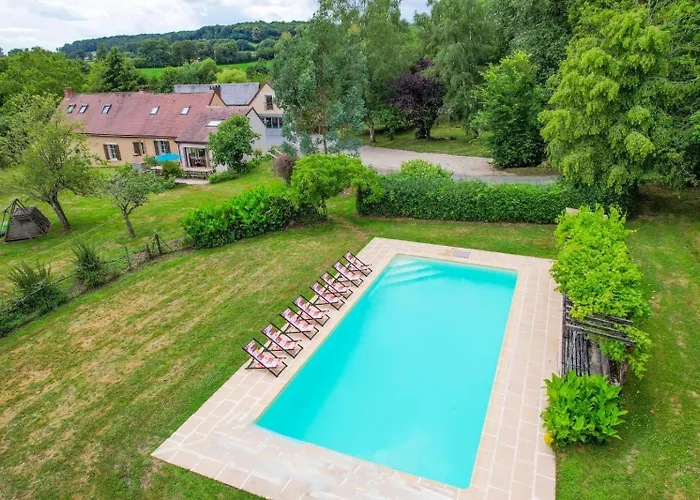 Crazy Les Terres Douces 28 - Heated Pool - Basket - 2h Paris - 31p *