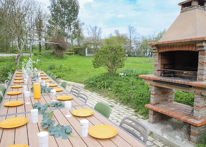 Crazy Les Terres Douces 28 - Heated Pool - Basket - 2h Paris - 31p Villa *