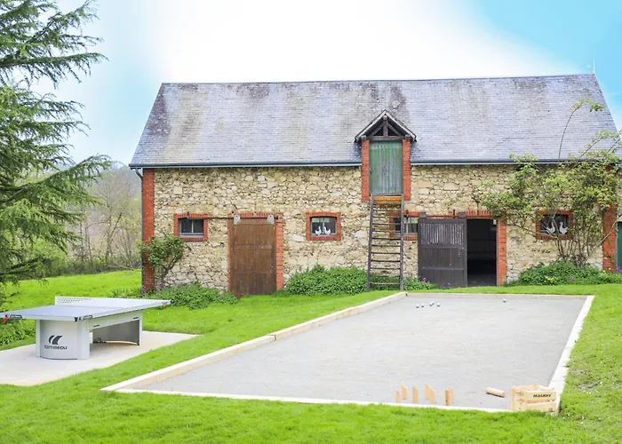 Crazy Les Terres Douces 28 - Heated Pool - Basket - 2h Paris - 31p Saint-Bomer (Eure-et-Loir)