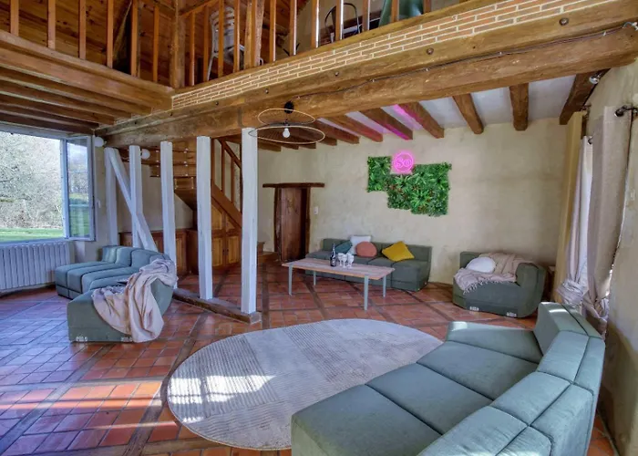 Crazy Les Terres Douces 28 - Heated Pool - Basket - 2h Paris - 31p