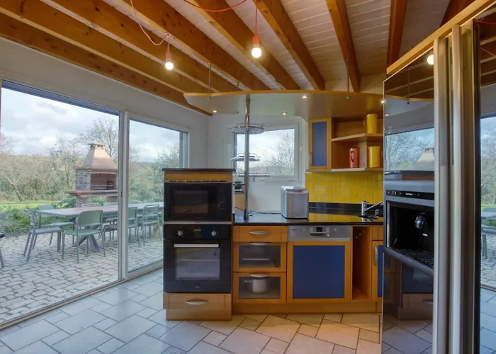 Crazy Les Terres Douces 28 - Heated Pool - Basket - 2h Paris - 31p Villa