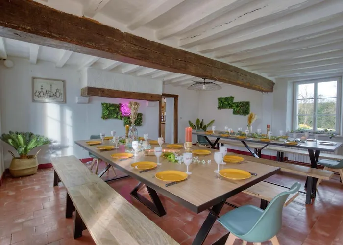 Crazy Les Terres Douces 28 - Heated Pool - Basket - 2h Paris - 31p *