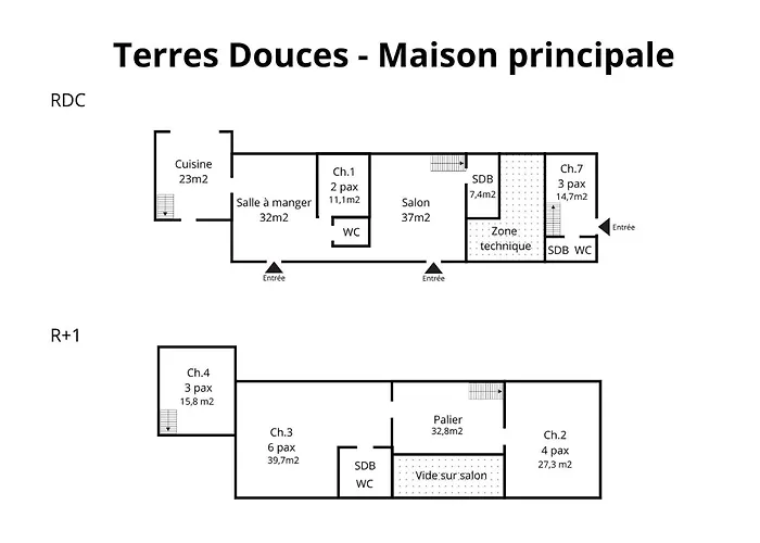 Villa Crazy Les Terres Douces 28 - Heated Pool - Basket - 2h Paris - 31p